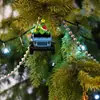 Grinch Transfronterizo Acrílico Fiesta Niños Decoraciones Adornos de Navidad Árbol de Navidad Plano Colgante Decoraciones Festivas
