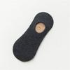 Nuevos calcetines casuales de color liso para hombre, imitación de doble puntada recta, calcetines tipo barco, calcetines de algodón transpirables, calcetines para hombre, venta directa de fábrica