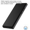 Para 2025 Samsung S25Ultra Funda de Cuero Magnética abatible para Teléfono Móvil Antirrobo Cepillo s24 Tarjeta A54 Funda Protectora