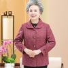 Nuevo Abrigo de Primavera y Otoño para Abuela Ropa Nueva de Primavera para Mujeres de Mediana Edad y Mayores de 60 y 70 Años Top de Talla Grande para Esposa Ropa para Mayores