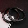 Pulseras de Cuero de Moda al por Mayor, Pulseras Personalizadas de Cadena de Bicicleta, Envío Directo de una Pieza, Artículos de Moda Transfronterizos en Stock