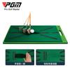 Alfombrilla de Detección de Swing de Golf Pgm con Superficie de Terciopelo para Trayectoria, Portátil de Goma para Práctica en Interiores