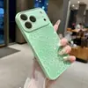Nuevo Estampado de Leopardo Mezclado con Purpurina Se Convierte Instantáneamente en 17 Adecuado para Funda de Teléfono iPhone 17promax 18pro Cobertura Completa 16/15