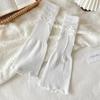 Calcetines con Lazo, Calcetines de Felpa, Cubre Piernas Finos de Campana, Estilo Y2K Sexy Dulce y Fresco Estilo Jk Subcultura para Modificar la Forma de la Pierna