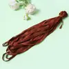 Cuerda de Cintura de Cinturón Tejido Fino 75D Accesorios para Ropa Tira Lateral de Color Cinta de 1 cm Cinturón de Tejido de Urdimbre Correa Cruzada 200 Colores