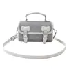 Bolsa de Mão Simples de Alta Qualidade Estilo Coreano Bolsa Almofada para Mulheres Moda Verão 2025 Nova Bolsa Transversal Boston de Ombro