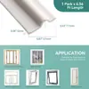 Suministro Transfronterizo de Sellos Autoadhesivos para Ventanas y Puertas Correderas de Aleación de Acero Plástico Aluminio, Aislamiento Acústico y a Prueba de Viento, en Stock
