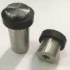 Top para puerta top para puerta de alta calidad acero inoxidable 304 sólido amortiguador silencioso resistencia al impacto de puerta engrosado de goma montado en el suelo