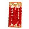 Decorações da árvore de Natal decoração de Natal arco de Natal arco de Natal presente de Natal 12 um cartão atacado