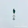 Brinco Pingente G23 Titânio Liga de Titânio Astmf-136 Zircônia Redonda Única Marquise Piercing Labial Stud de Titânio com Rosca Interna
