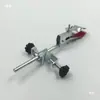 Soporte Fijo para Matraz Rack Juego Completo Pinza para Experimento Químico de Laboratorio Soporte de Hierro Aro de Hierro Equipo Ajustable para Experimento