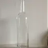 [Vidrio Humano] Material de Cristal Botella de Vino Tinto Transparente, Botella de Vino de Vidrio Transparente Resistente al Calor y a la Presión con Logotipo Impreso Botella de Licor