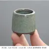 Vaso Cerâmico Mini Extra Pequeno do Tamanho de um Polegar, Vaso de Bonsai de Argila Roxa Respirável de Cerâmica Grossa, Vaso de Flores para Suculentas Estilo Simples Retrô