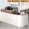 Bar Cajero Tienda Pequeña Leche Té Tienda de Ropa Mostrador Hornear Pintura Comercial Empresa Recepción Mostrador de Recepción