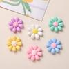Accesorios de resina de dibujos animados para bricolaje, accesorios de seis colores, crema de flores con pegamento, pinza para el cabello hecha a mano, funda para teléfono móvil, hebilla de zapato, accesorios, lote