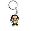 Chaveiro de Boneco Desenho Animado Halloween Amazon Borracha Macia PVC Pingente de Bolsa Estilo Escuro Chaveiro de Mochila Em Estoque