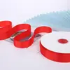 Fornecido Diretamente do Fabricante, Fita Larga Vermelha com Costelas e Listras Horizontais de 0,3-5cm para Roupas, Têxteis Domésticos, Acessórios, Embalagens e Fita Vermelha