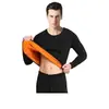Ropa interior térmica de terciopelo dorado transfronteriza para hombre, engrosada con terciopelo, calefacción de invierno, jóvenes, ropa interior de otoño, conjunto de pantalones sanitarios para hombre