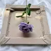Rosa Artificial Tallo Único Rosa de Esquina Arreglo Floral para Boda Decoración Ramo de Novia Flor de Mesa Flor Falsa Venta al por Mayor para Exportación