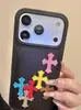 Funda para Teléfono Móvil Apple 17Promax con Diseño de Estrella Cruzada Coreana Iphone16 Textura de Cuero 13 Bolso de Hombro 14 Duro 15