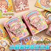 Juego Colección de Libros de Pegatinas para Vestir Mochi Pequeño: Pegatinas de Escena Miniatura para Estilismo de Ropa, Collage de Manualidades DIY