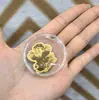 Pegatina para Teléfono Móvil de Oro Puro 999 2 Mg Dios de la Riqueza Caqui Ruyi Talismán de Paz para Atraer Riqueza y Hacerse Rico Regalo Popular Fabricante Venta al por Mayor