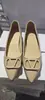 Boca Baja Comodidad Suela Blanda V Nuevo Estilo Zapatos Planos Elegantes 2025 Zapatos Planos Punta Fina Nicho Color Piel Charol