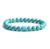 Venta transfronteriza AliExpress Amazon Pulsera turquesa europea y americana pulsera de cuerda elástica traje hombres y mujeres pareja novias