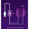 Enchufe USB Huevo Vibrador Doble Sexy Frecuencia Única Huevo Vibrador Impermeable Suministros Sexuales Femeninos Juguetes para Coqueteo de Esposos