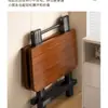 Mesa Plegable, Mesa Pequeña Portátil para Apartamentos de Alquiler, Mesa de Comedor para el Hogar, Mesa Cuadrada, Mesa Pequeña para Montar Puestos