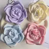 Accesorios Florales 15cm Tridimensionales Exquisitos Románticos Moda Europea y Americana Flores para Vestido Ropa de Moda Sencilla Sombrero Bolsa Accesorios