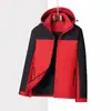 Chaqueta de Trabajo Impermeable a Prueba de Viento para Exteriores Personalizada Tres en Uno con Logo Impreso Bordado de Bloques de Color de Alta Calidad