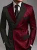 Temu Nuevo Traje Digital 3D de Doble Botonadura Ajustado para Hombre Traje de Hombre Personalización Venta al por Mayor desde 1 Pieza