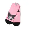 Calcetines Cortos para Mujer Serie Sanrio Tacón Detalle Exquisito Bordado Estilo Casual Dibujos Animados Femenino Estilo Universitario Mujer