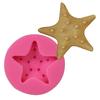 Molde de silicona para chocolate, con forma de estrella de mar, relleno de azúcar y gel, con forma de huevo, color opcional