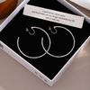 Anillo Sensorial Retro de Alta Calidad Estilo Hong Kong Plato Simple para Incienso de Mosquitos Clip para Oreja Estilo Ins para Mujer Diseño sin Perforaciones Pendientes Elegantes