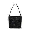 Bolso de hombro con estampado de estrellas para mujer, nuevo modelo 2026, bolso tote sencillo y elegante para el día a día, bolso de mano versátil de gran capacidad