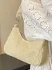 Bolso Tejido de Gran Capacidad para Vacaciones en la Playa 2026 Primavera Nuevo de Moda Bolso Cruzado de Paja Bolso de Hombro de Nicho para Viajes
