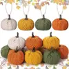 Decoraciones de Otoño e Invierno para Halloween Colgante de Puerta Guirnalda de Calabaza Artificial Transfronteriza Color Otoñal Adornos de Calabaza para Festival de la Cosecha de Amazon