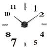 Suministro Transfronterizo DIY Reloj de Pared Acrílico Espejo Hogar Reloj Silencioso Sin Perforaciones Montado en la Pared Reloj Silencioso