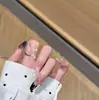Borboleta de Cristal de Gelo Olho de Gato Nail Art Unhas Usáveis High-End Blush Suave Noiva Iluminador Desejo Puro Estilo Estudante Ins