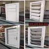 Persianas de Aleación de Aluminio para Palomares, Ventana de Ventilación para Palomares, Ventana Bloqueadora de Luz, Rejilla de Ventilación, Persianas Metálicas Ajustables para Equipo de Palomas