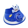 Sombrero de Protección Solar de Dibujos Animados para Niños, Sombrero de Ala Ancha Abierto con Ventilador de Carga USB, Adecuado para Niños y Niñas
