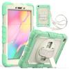 Para Samsung tab A8 T290 funda protectora de contraste colorido T500 soporte giratorio T307 funda protectora
