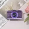 Nuevo Clip para el Cabello Creativo y Único con Forma de Cámara, con Brillo y Colores Contrastantes, Accesorio Versátil para el Cabello para Mujeres