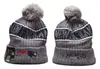 Gorro de Punto Rugby Exportado Transfronterizo con Bordado, Gorro Tejido de Equipo, Gorro para Clima Frío, Forro de Polar, Cálido, Protector de Orejas, Gorro Deportivo, A Prueba de Frío
