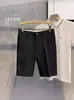 Pantalones Cortos Casuales de Verano Delgados Traje Corto Versátiles Ajustados Estilo Coreano de Moda Tendencia Shorts de Playa