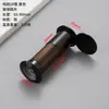 Visor de Puerta Ojo de Gato de Cobre Puro Diámetro 16mm Mirilla de Puerta de Hotel Lente de Vidrio Gran Angular de Alta Definición Anti-Espionaje Mirilla de Puerta de Entrada Anti-Palanca