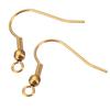 Gancho para oreja de acero inoxidable 316, hebilla para joyería, gancho para joyería, acero inoxidable chapado en oro, accesorios para joyería DIY