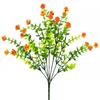 Popular Transfronterizo Más Vendido en Amazon Plantas Acuáticas Simuladas Eucalipto Camelia Flores Falsas de Plástico Decoración Suave Ingeniería Decoración del Hogar